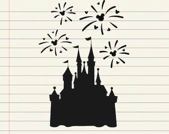 Download Silhouette Disney Castle Drawing