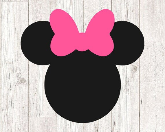 Minnie Mouse Svg Minnie Mouse Head Svg Minnie Mouse Clipart - Etsy