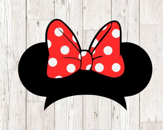 Minnie ratón svg, LAYERED, Minnie orejas svg, minnie ratón polkadots svg y  png archivos de corte para silueta cricut, DESCARGA INSTANTÁNEA -   España