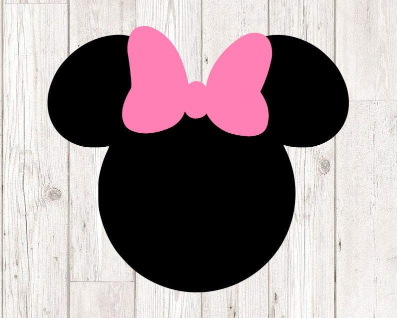 Download Minnie mouse head svg minnie mouse silhouette svg Disney ...