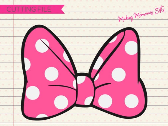 Download Download Minnie Mouse Bow Svg Free for Cricut, Silhouette ...