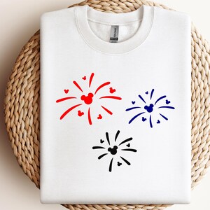Mickey Mouse Head Fireworks SVG, fireworks SVG and PNG Download for cricut and silhouette cutting files for cricut silhouette eps image 2
