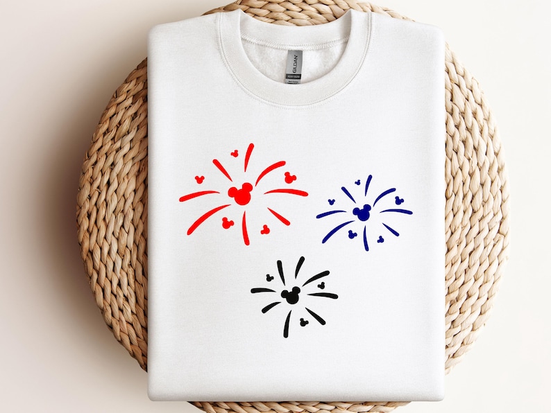 Mickey Mouse Head Fireworks SVG, fireworks SVG and PNG Download for cricut and silhouette cutting files for cricut silhouette eps image 2