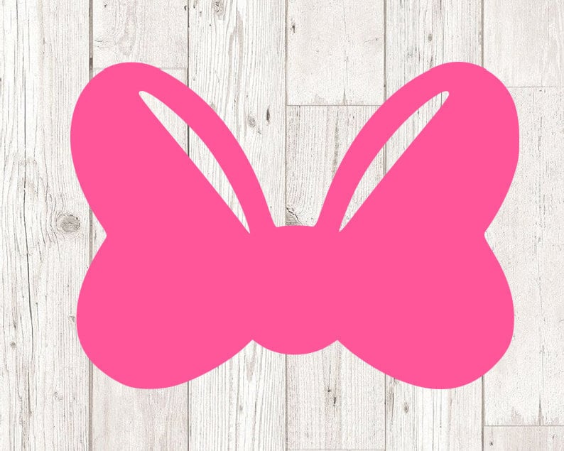 Minnie mouse bow svg minnie mouse svg clipart png archivos - Etsy España