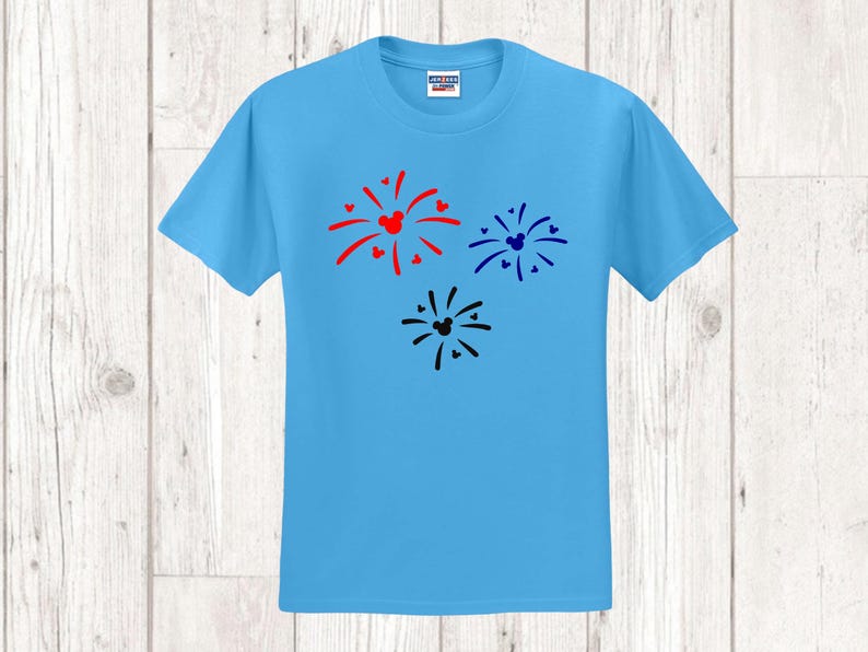 Mickey Mouse Head Fireworks SVG, fireworks SVG and PNG Download for cricut and silhouette cutting files for cricut silhouette eps image 3