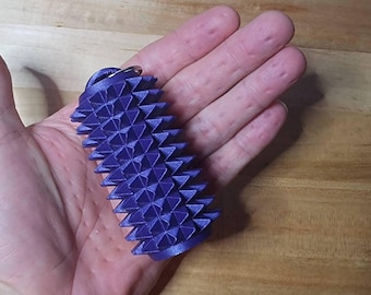 Extreme THICK Tactile Pain Stimulation Keychain | Spiky Toy for Sensory Stimulating Anxiety