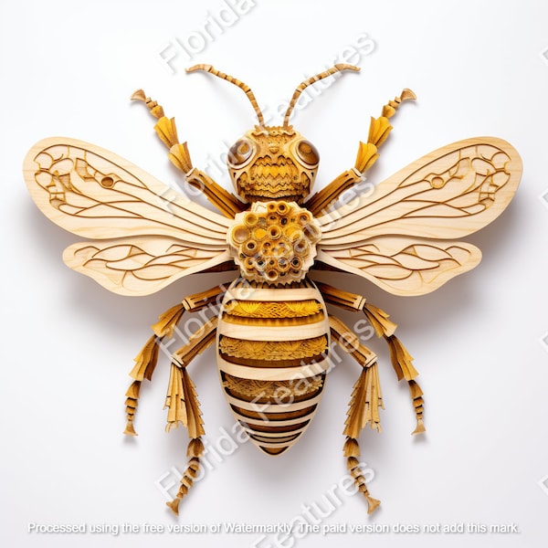 Queen Bee , Laser Etch Burn Wood Files, High Quality Digital Download PNG SVG, Easy Laser Images, 3D Illusion, Hanging Sign