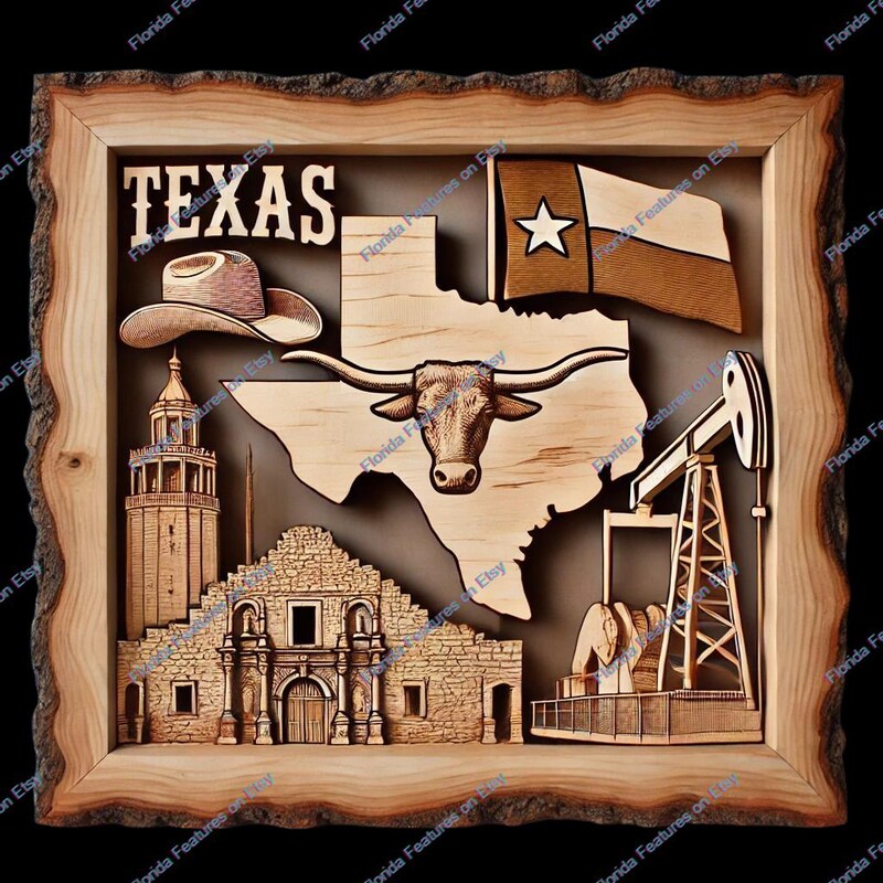 Texas Wood Sign - Etsy