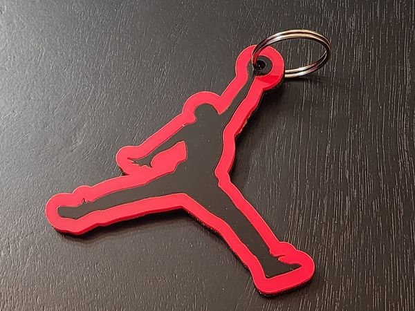 Air jordan deals jumpman keychain