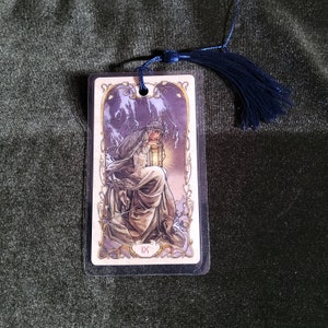 Tarot Mucha Bookmark/ IX