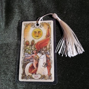 Tarot Mucha Bookmark/ The Sun XIX