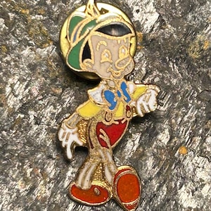 Vintage Pinocchio Disney Enamel Pin
