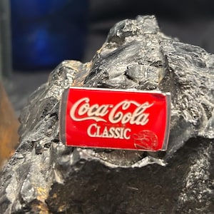 Vintage 1997 Coca Cola Classic enamel pin