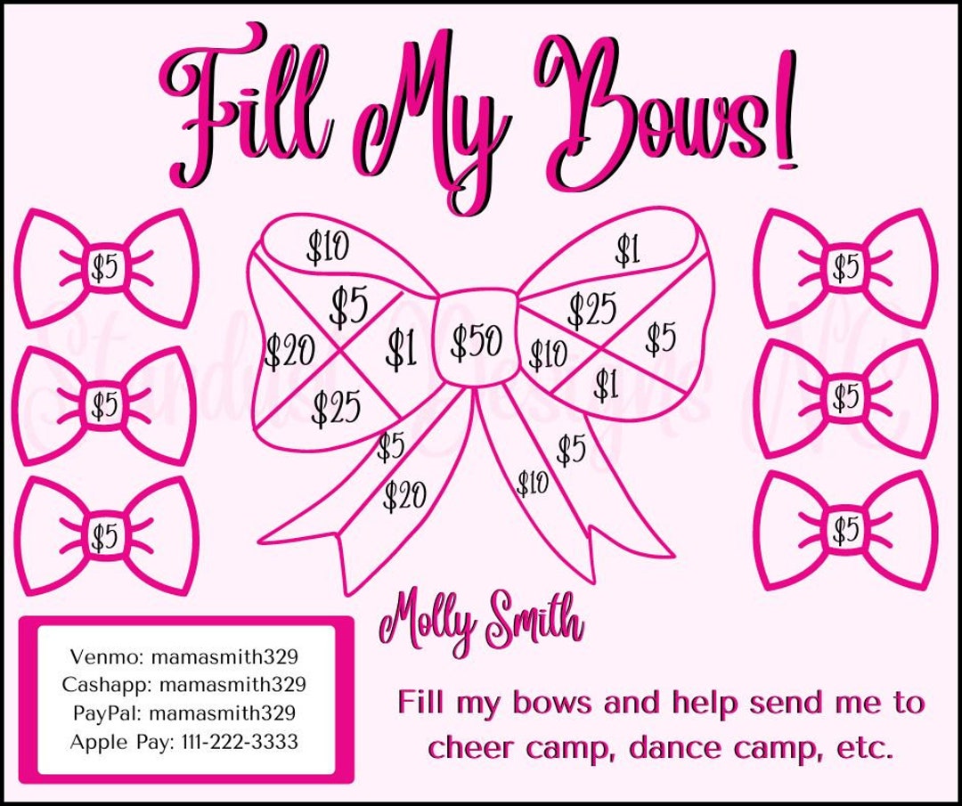 Fill My Bows Fundraiser Etsy Fill My Bows Fundraiser Etsy