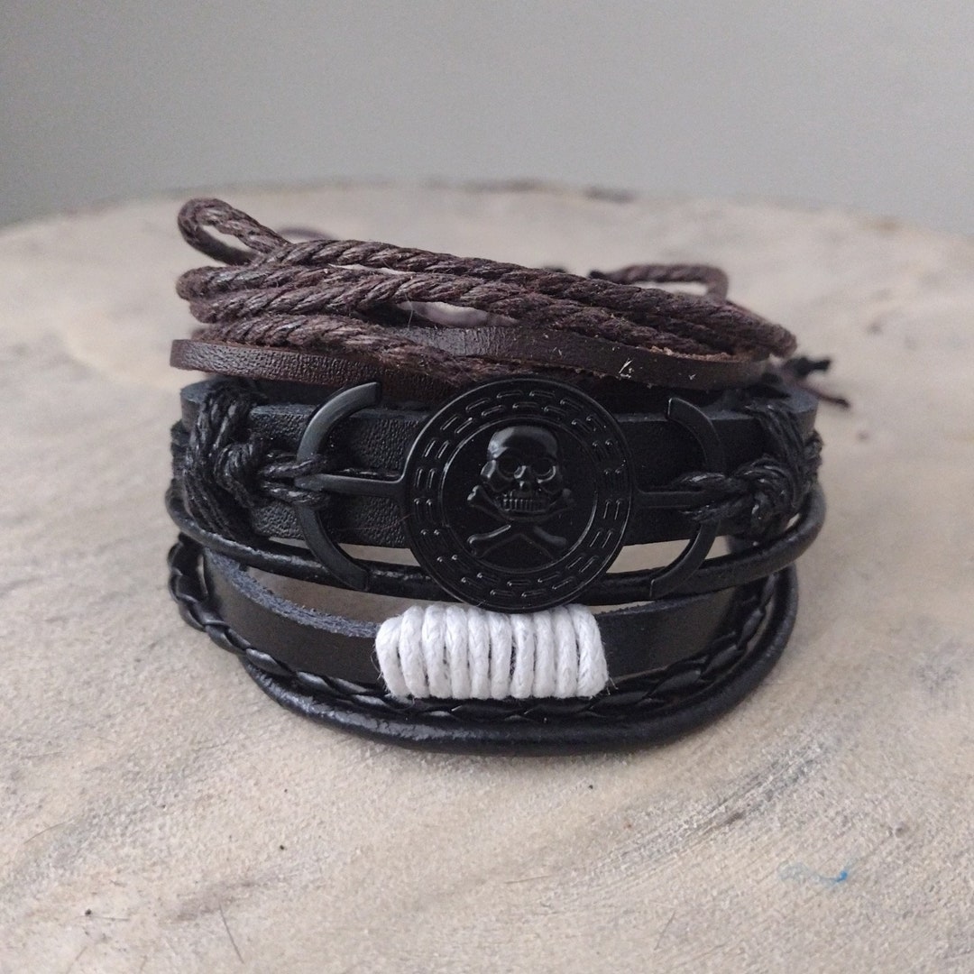 pirate-bracelets-renaissance-bracelets-cosplay-adjustable-bracelets