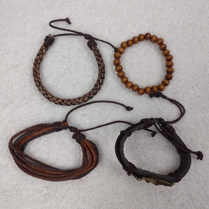 Pulseras apilables con diseño de dragón volador / Joyería de fantasía medieval para cosplay / Pulseras ajustables Dragoncore para ferias renacentistas piratas imagen 10