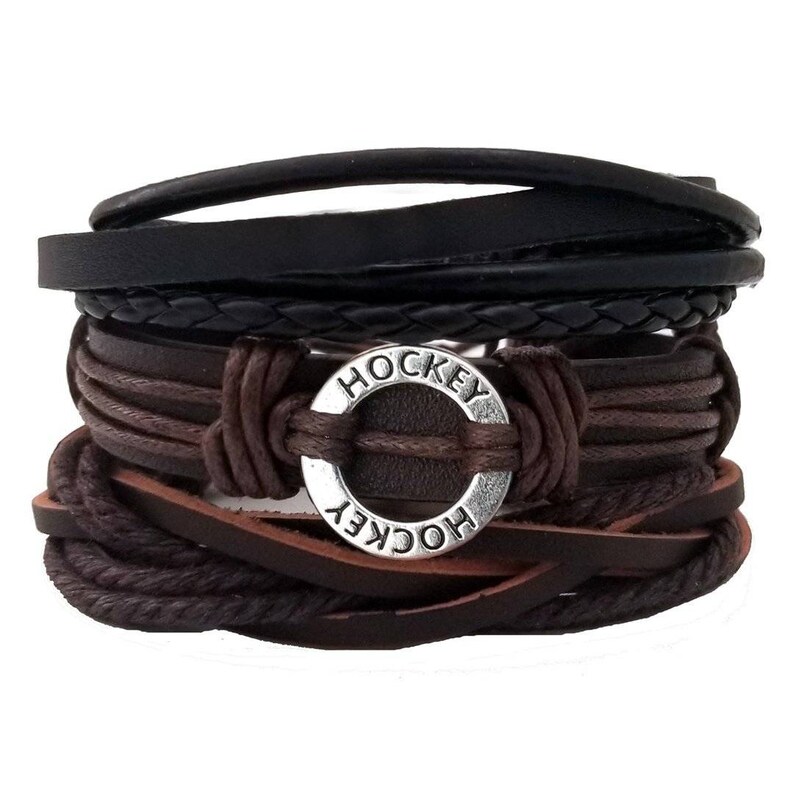 Hockey Bracelets Ice Hockey Field Hockey Bracelets Etsy