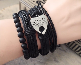 Ouija Bracelets, Witchery Bracelet, Pagan Bracelet for Woman Man