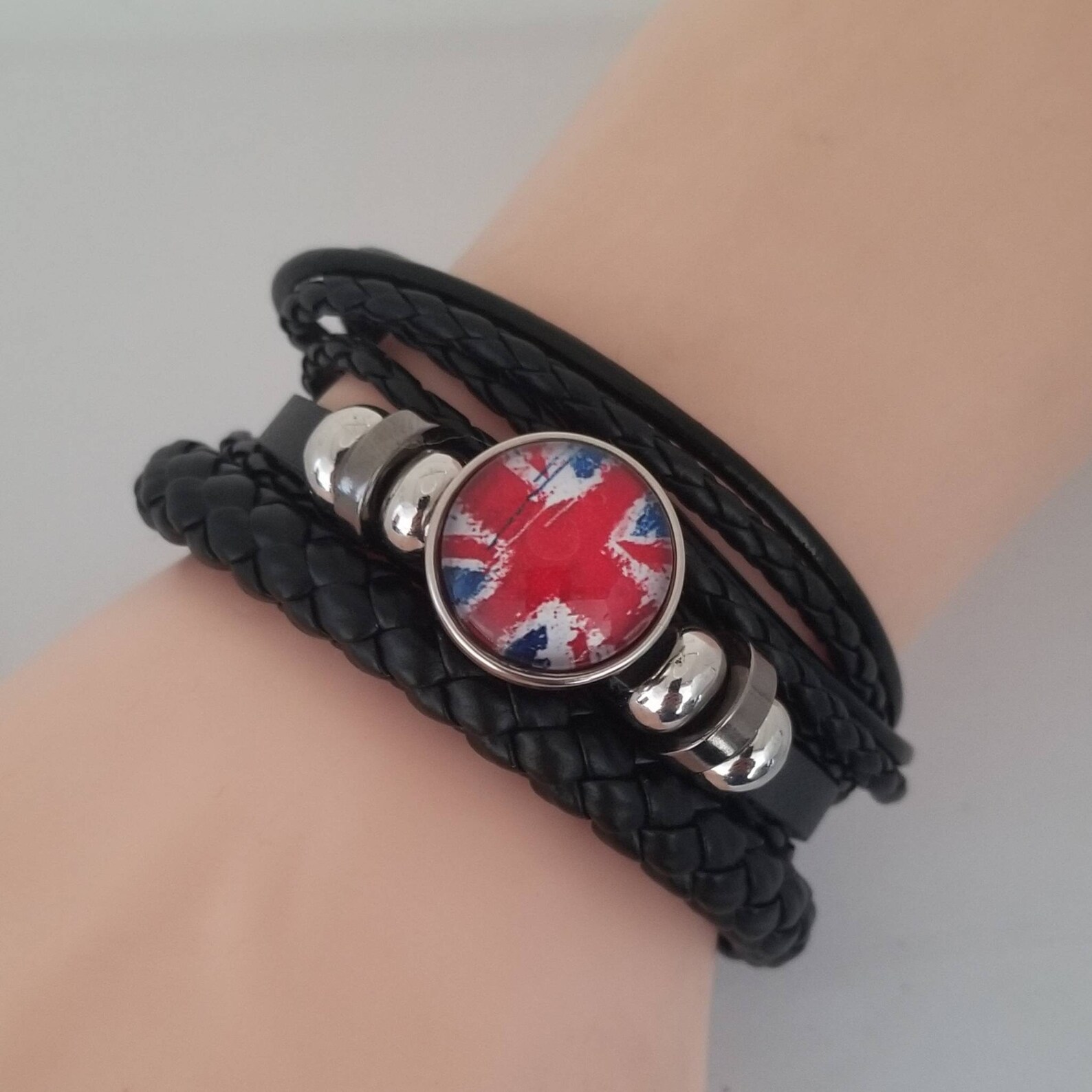 British Bracelet Set Great Britain Bracelets Etsy