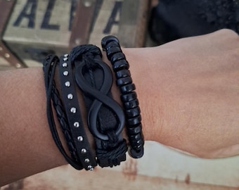 Infinity Bracelets, Cosplay Bracelets, Infinite Bracelets, Adjustable Bracelets for Men Women Youth