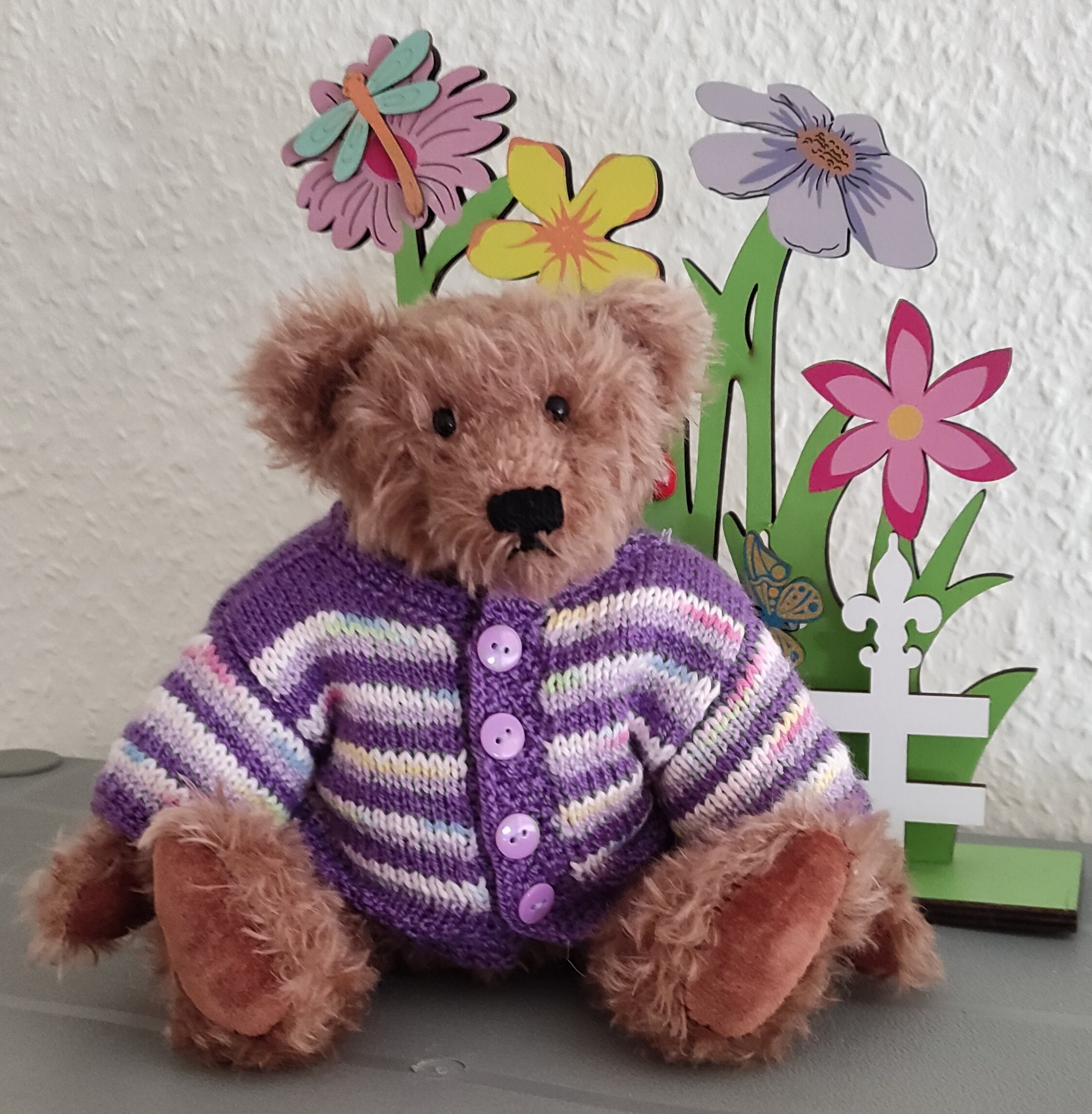 Teddy bear clothes 26 28 cm cardigan. Set Kombi New | Etsy