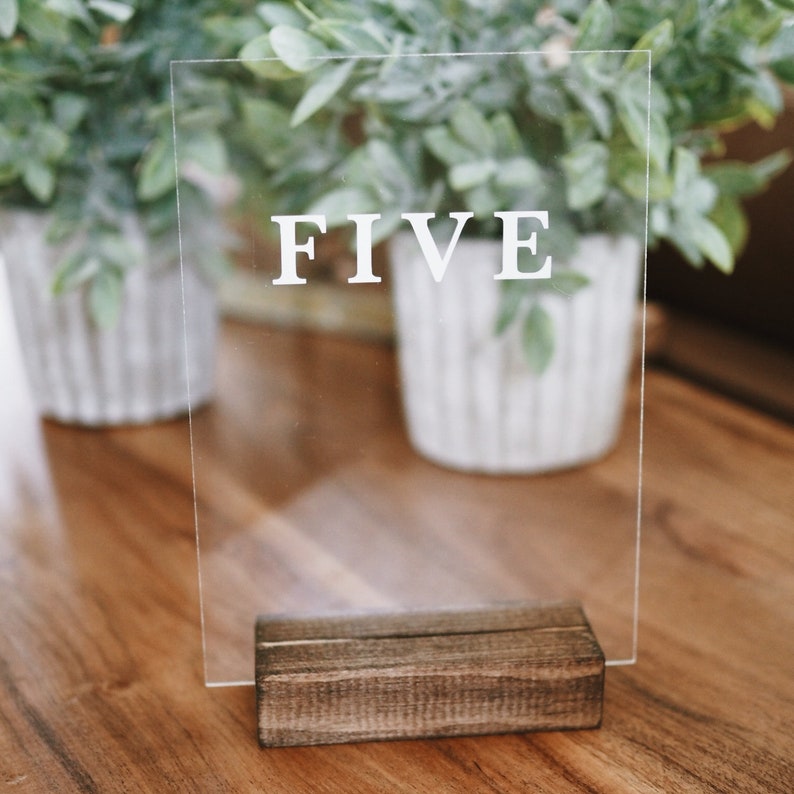 Clear Acrylic Blanks 5x7 DIY Signage Etsy