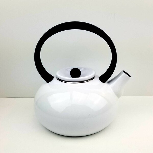 Enamel Tea Kettle Etsy