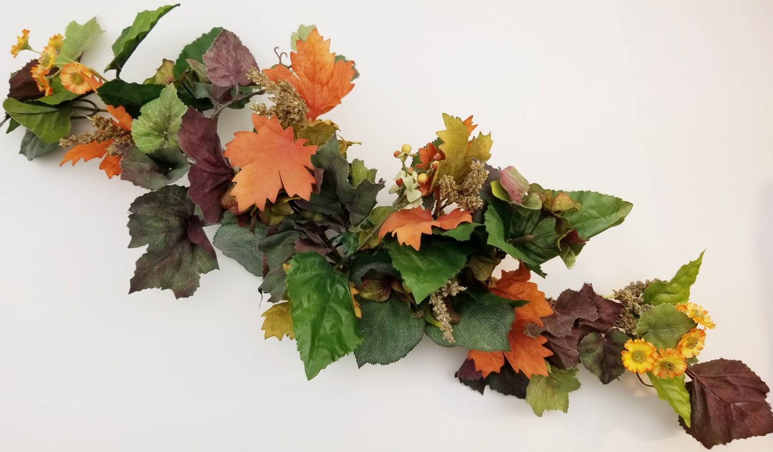 Faux Flower Stems Set of 2. Artificial Wildflower Stems With Etsy