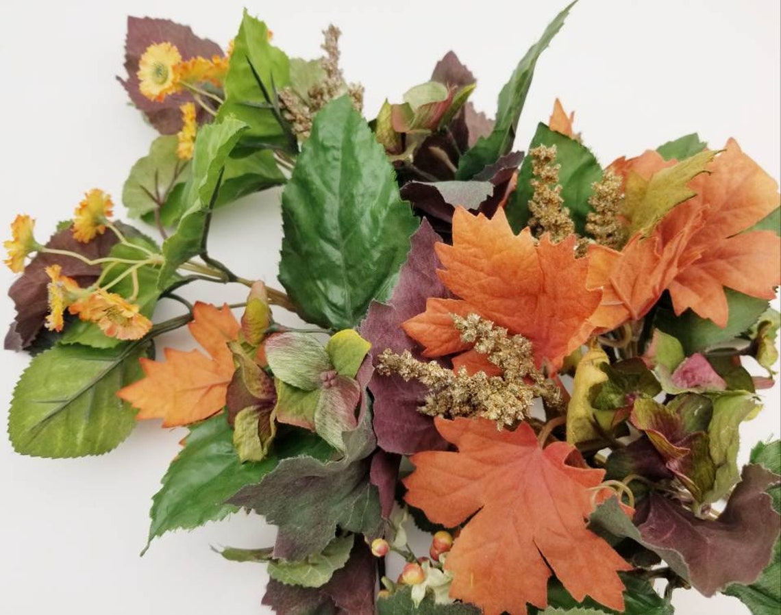 Faux Flower Stems Set of 2. Artificial Wildflower Stems With Etsy