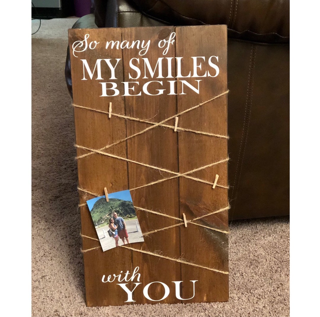 Wooden Photo Board Custom Photo Board Photo Display Board so Many of My ...