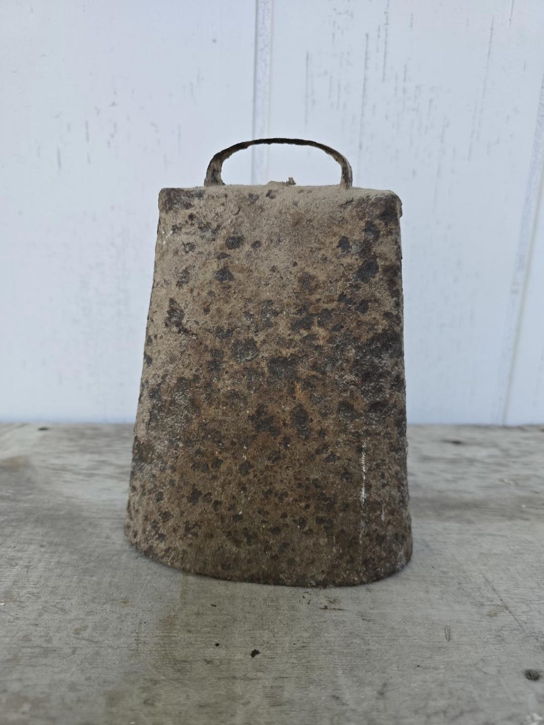 Vintage Primitive Rustic Metal Cowbell Cow Bell - Unique Country Decor ...