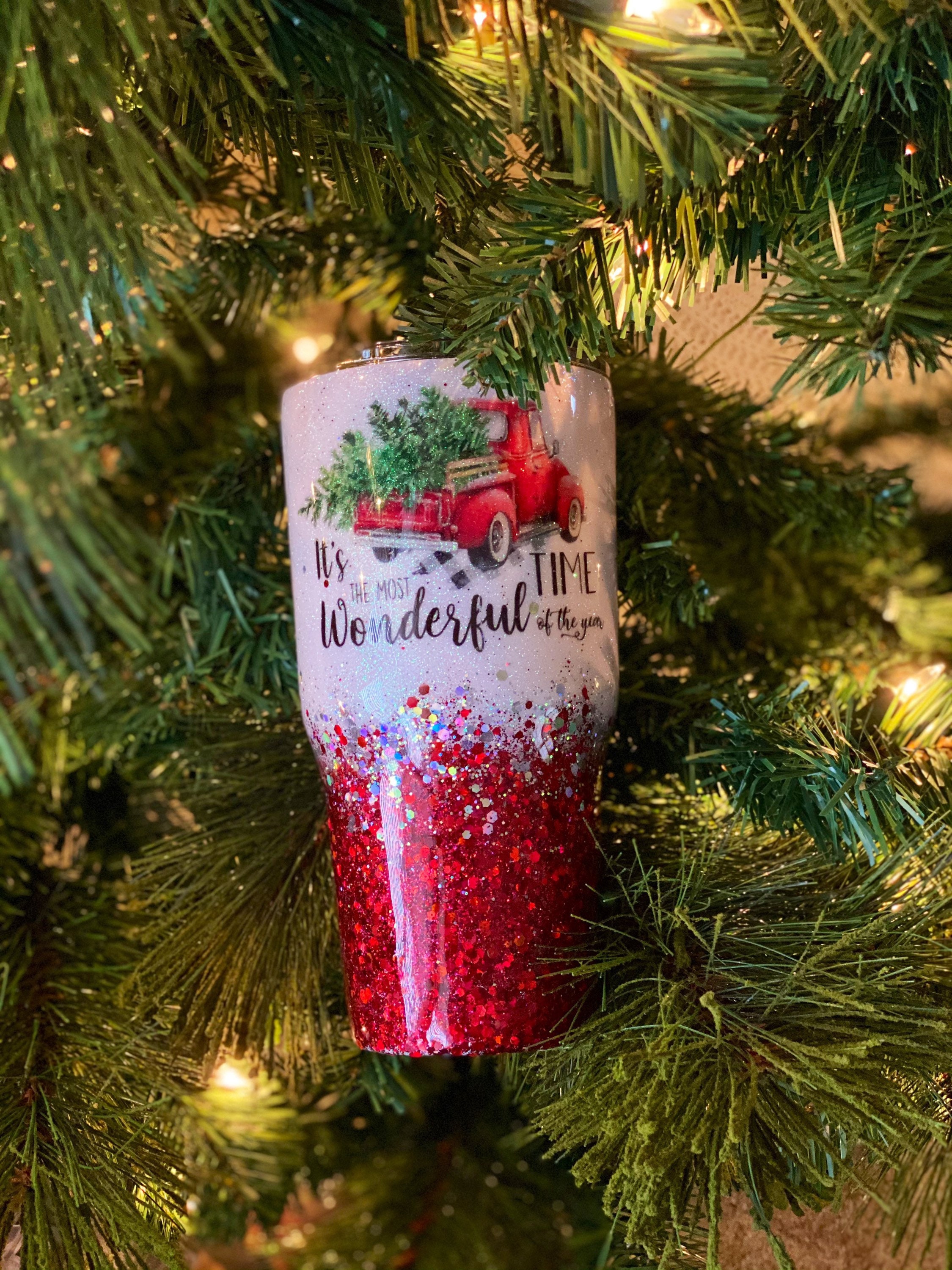 It's the Most Wonderful Time of the Year - Christmas Engraved YETI Tumbler