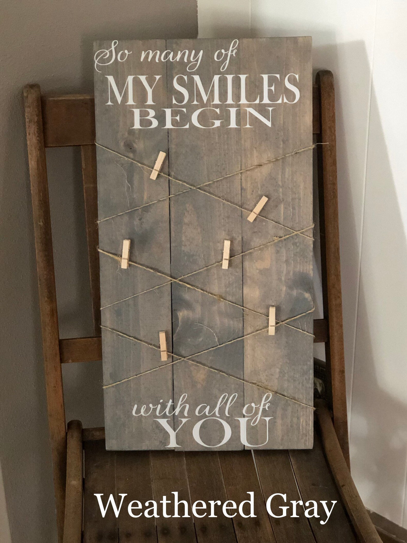 Wooden Photo Board Custom Photo Board Photo Display Board - Etsy