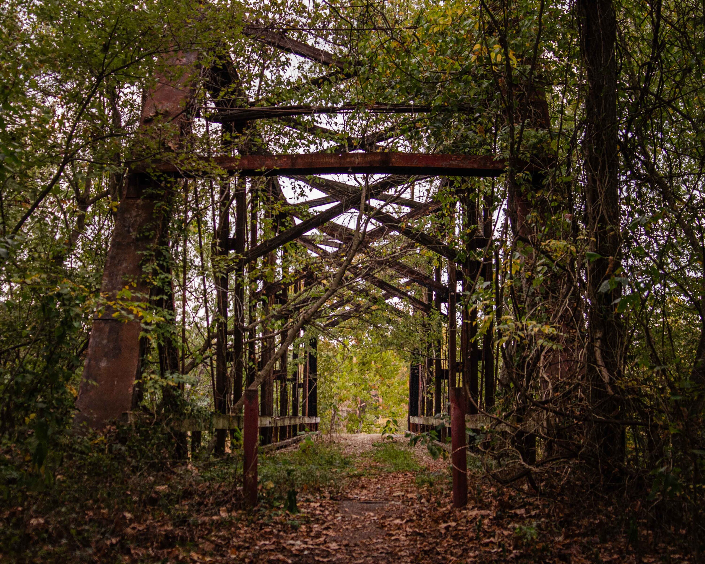 Abandoned Bridge 2 Cartersville Virginia photo print Etsy