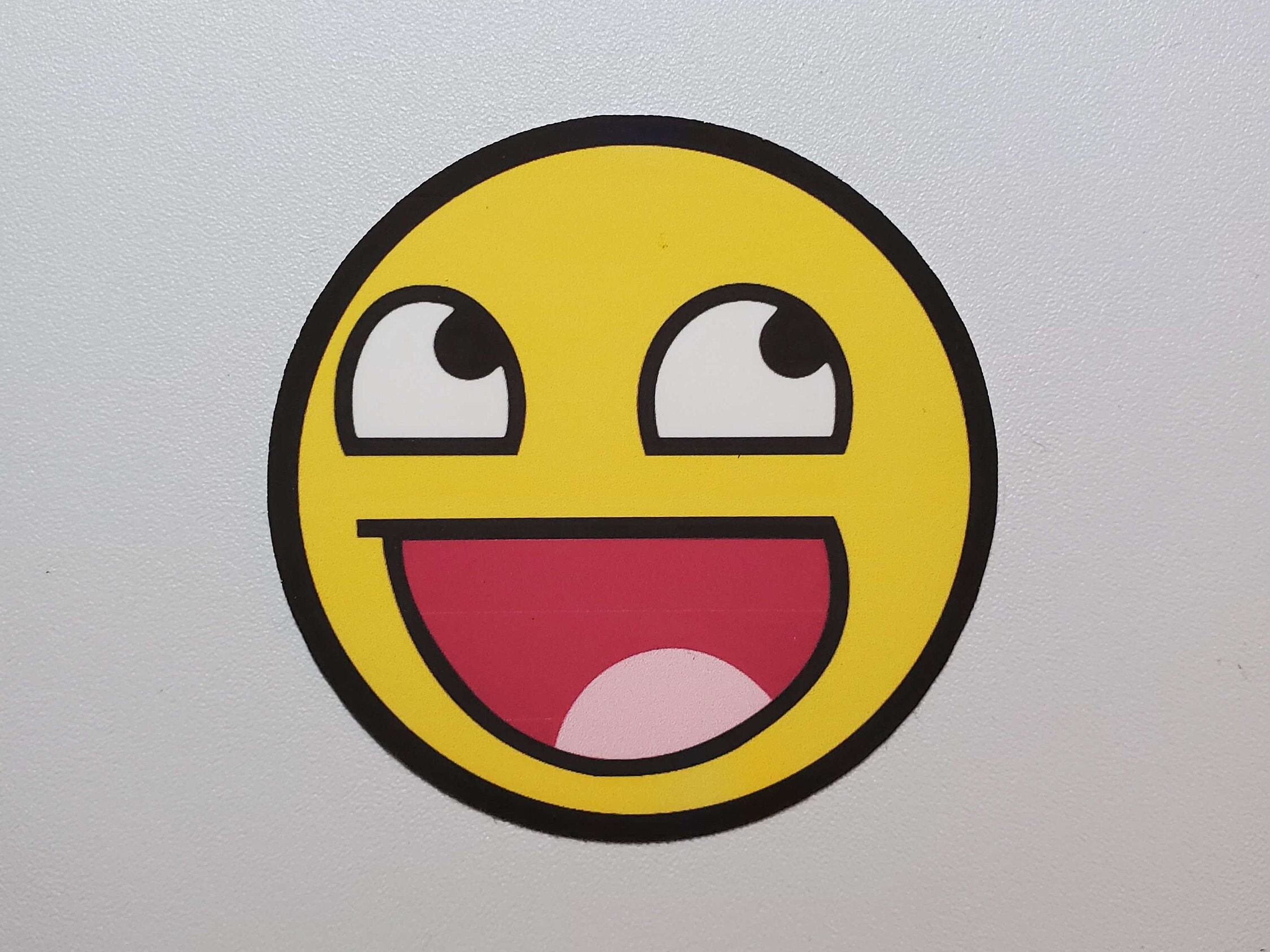 Roblox Default Normal Smile Face Shirt Funny  Sticker for Sale by