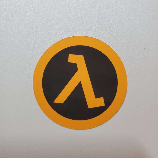 Lambda sticker | laptop decal, car decal