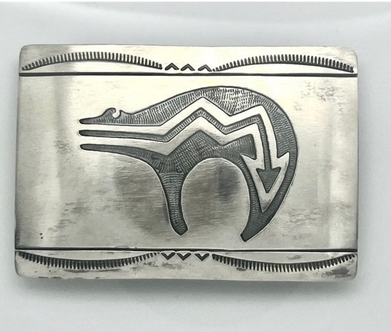 Hopi Floyd Namingha Lomakuyvaya Sterling Silver B… - image 1