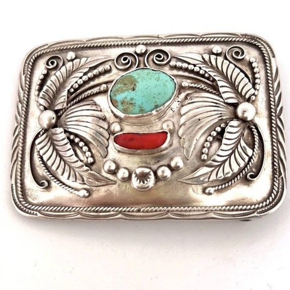 Dave Clark Vintage Native American Navajo Sterling Silver Segmented Bracelet Cuff Dave Clark Vintage Native American Navajo Sterling Silver Segmented Bracelet Cuff