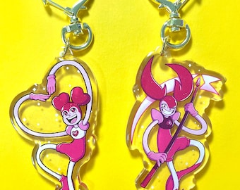 Spinel Acrylic Charms