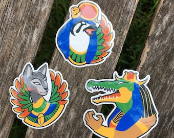 Egyptian Gods Stickers
