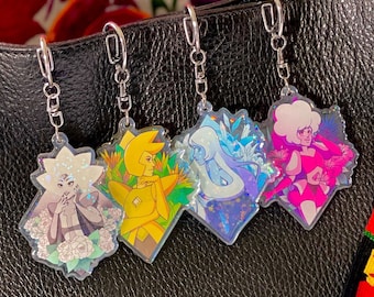 Diamonds Acrylic Charms