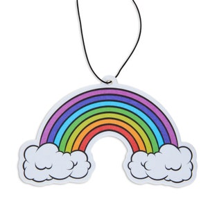 12 Pack Car Air Freshener, Rainbow Car Air Freshener, Cute Car Decoration, Gift, Scented with Premium Oils!