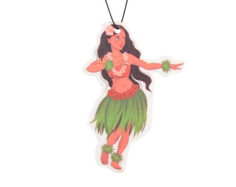 12 Pack Hula Girl auto luchtverfrisser, grappige luchtverfrisser, schattige luchtverfrisser, coole auto luchtverfrisser, geweldig cadeau, premium geur