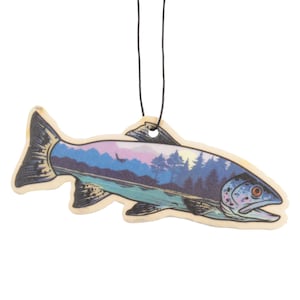 12 Pack Trout Car Air Freshener, Funny Air Freshener, Cute Air Freshener, Cool Car Air Freshener, Great Gift, Premium Scent
