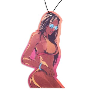 12 Pack Car Air Freshener, Sexy woman hanging air freshener, Cool Air freshener, Gift.