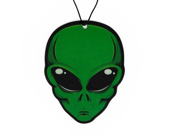 12 Pack Auto Luchtverfrisser, Grappige Luchtverfrisser, Leuke Luchtverfrisser, Coole Auto Luchtverfrisser, Alien Head Luchtverfrisser, Koele Luchtverfrisser