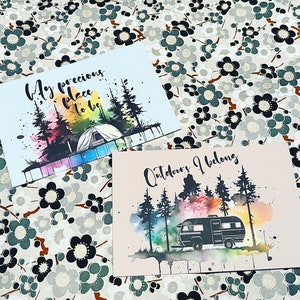 Ensemble de cartes postales Happy Place