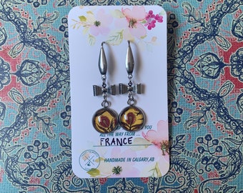 Earrings from France