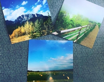 Nature postcard set