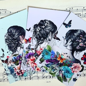 Lot de cartes postales Ms.Amazing